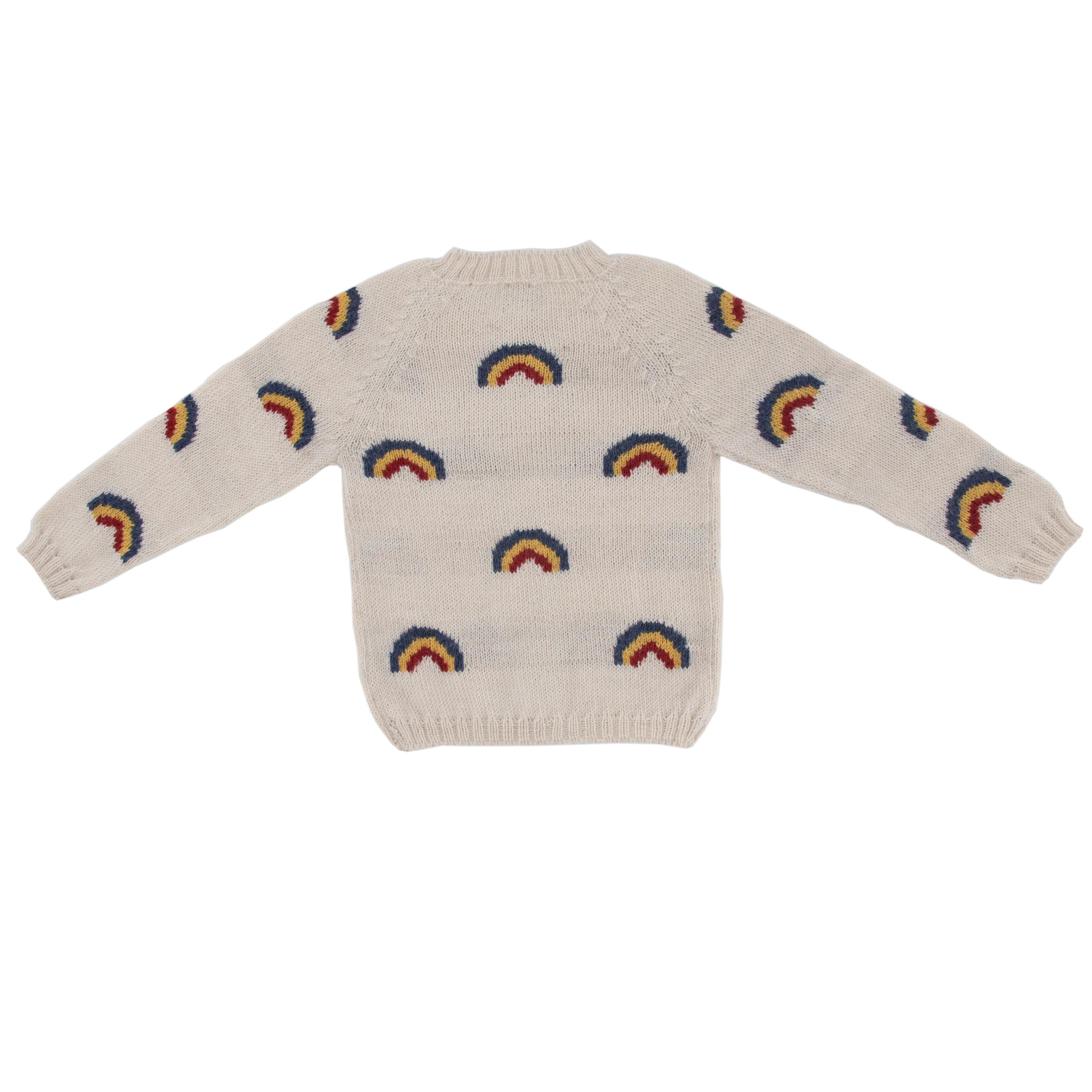 Nanay Rainbow Alpaca Cardigan