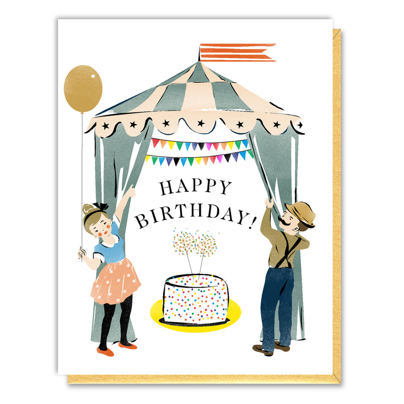 'Surprise Cake Birthday' Birthday Card