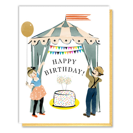'Surprise Cake Birthday' Birthday Card