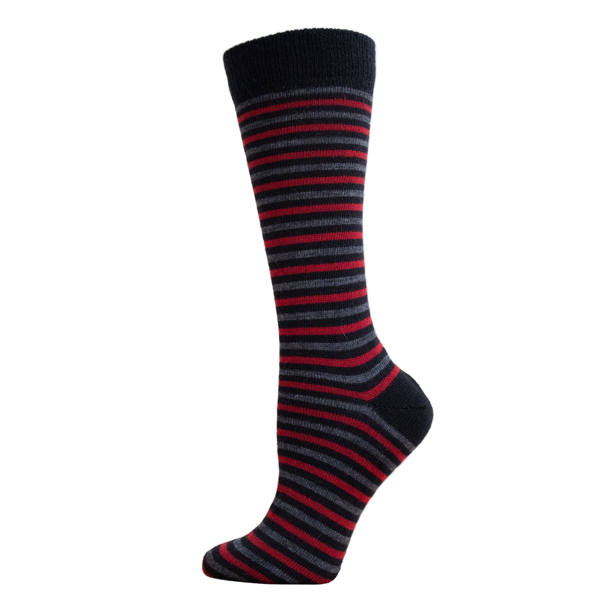 Ivy Stripe Alpaca Socks