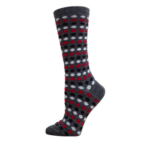 Tey-Art Polka Dot Alpaca Socks