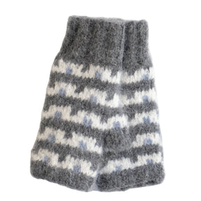 Utah Brushed Fingerless Alpaca Gloves