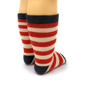 Striped Toddler Non-Skid  Socks