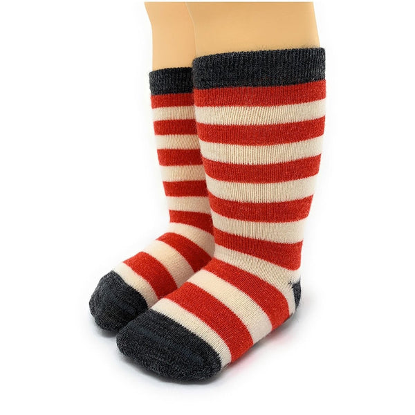 Striped Toddler Non-Skid  Socks
