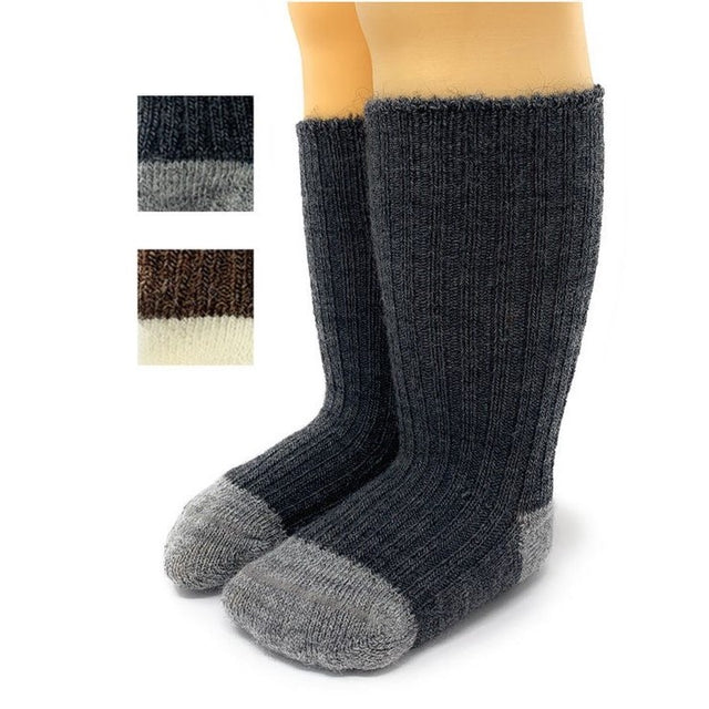 Baby Alpaca Color Block Baby Socks