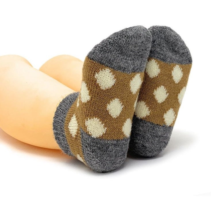 Baby Alpaca "Spot-on" Anklet Baby Socks