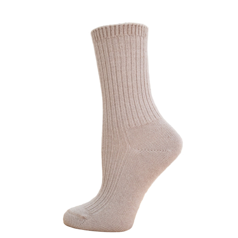Alpaca Copper Crew Socks