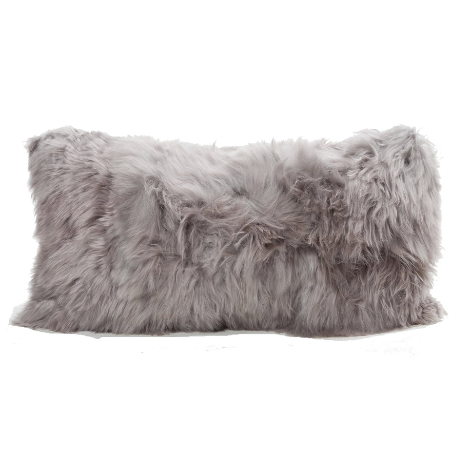 Rectangular Suri Alpaca Fur Pillow