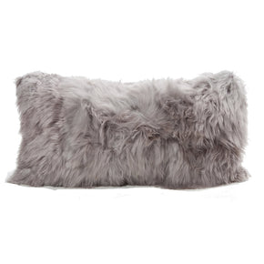 Auskin Rectangular Suri Fur Pillow