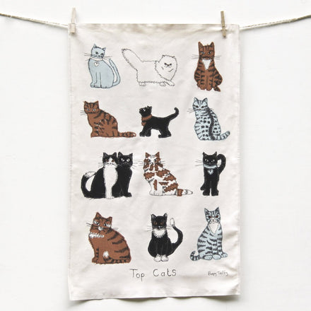 Topcats Tea Towel