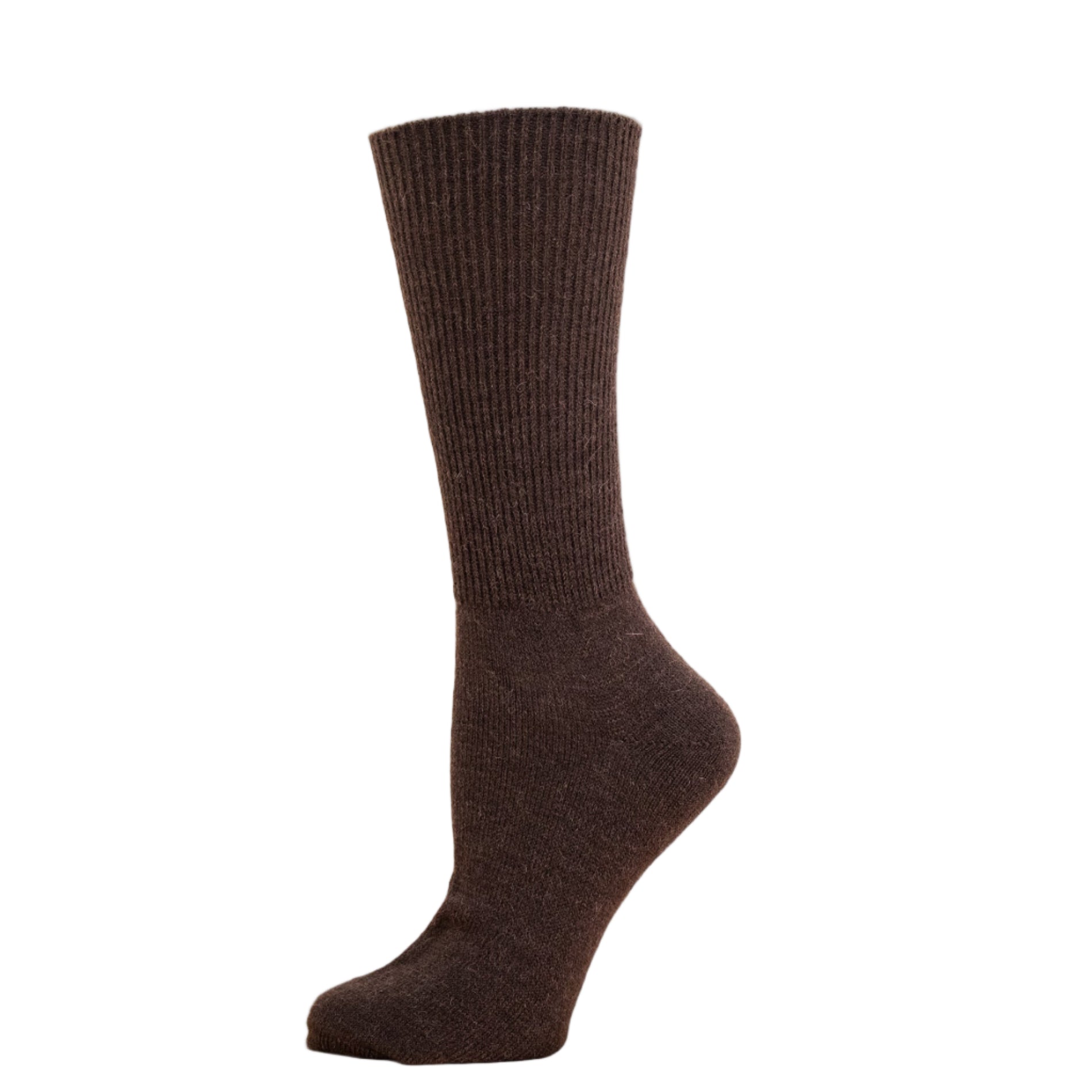 Alpaca Dress Socks - Alpaca Wool | Fluff Alpaca Extra Large / Brown Alpaca Dress Socks - Alpaca Wool | Fluff Alpaca Extra Large / Brown