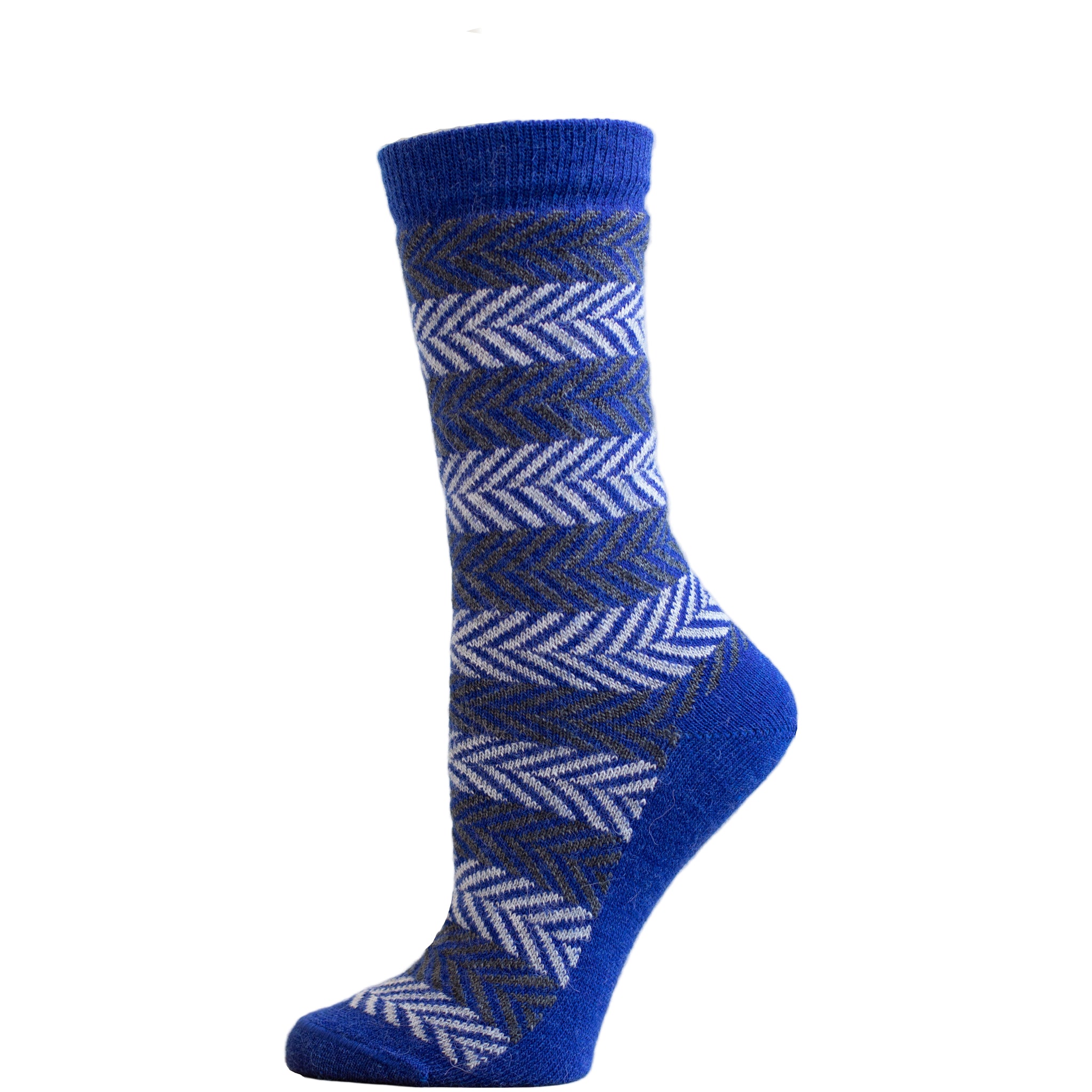 Herringbone Alpaca Socks