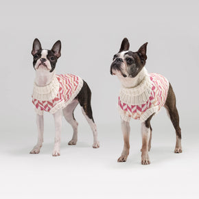 Alqo Wasi Herringbone Dog Sweater