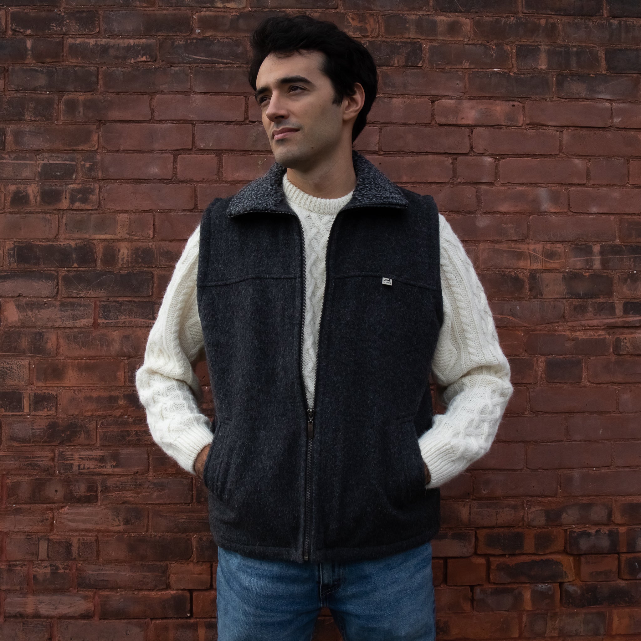 Peruvian Link Moosehead Alpaca Vest