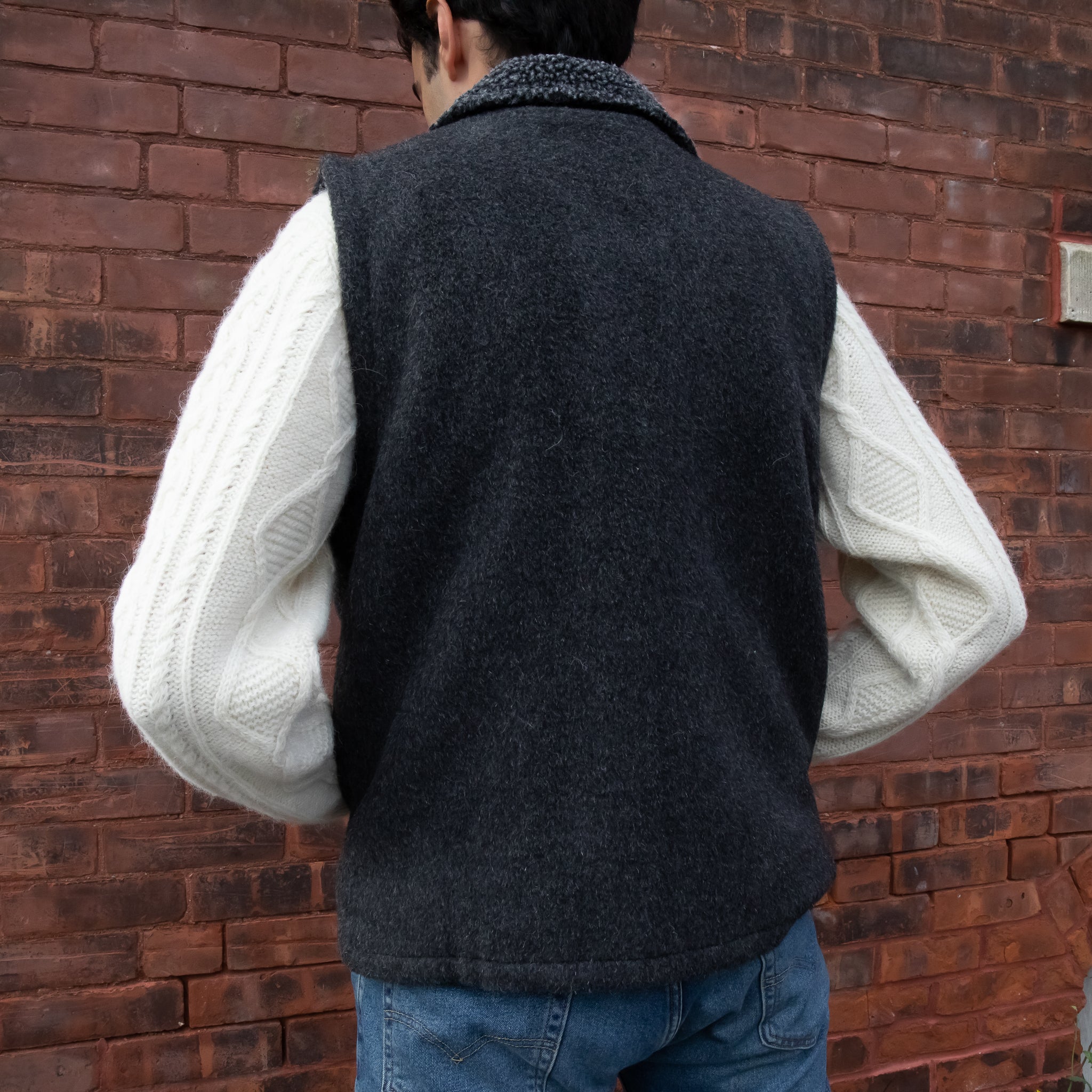 Peruvian Link Moosehead Alpaca Vest | Fluff Alpaca