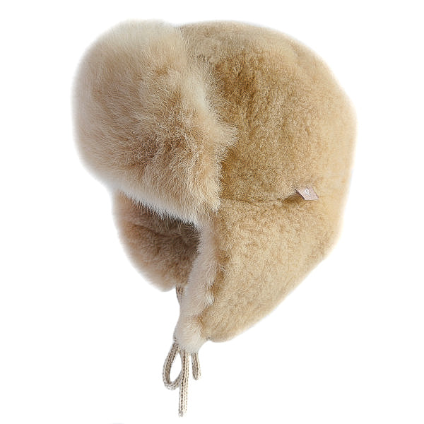 Samantha Holmes Newborn Trapper Alpaca Fur Hat