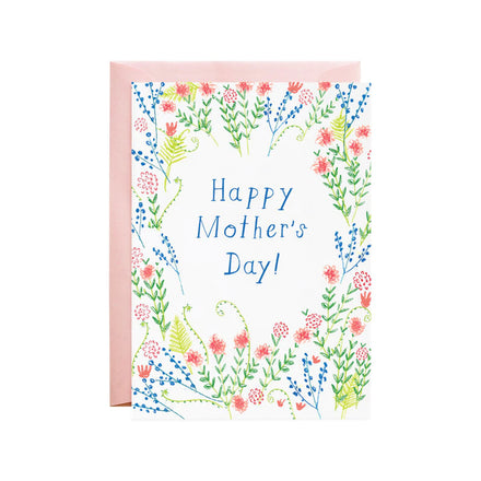 'Mother's Day Wildflowers' Mother's Day Card