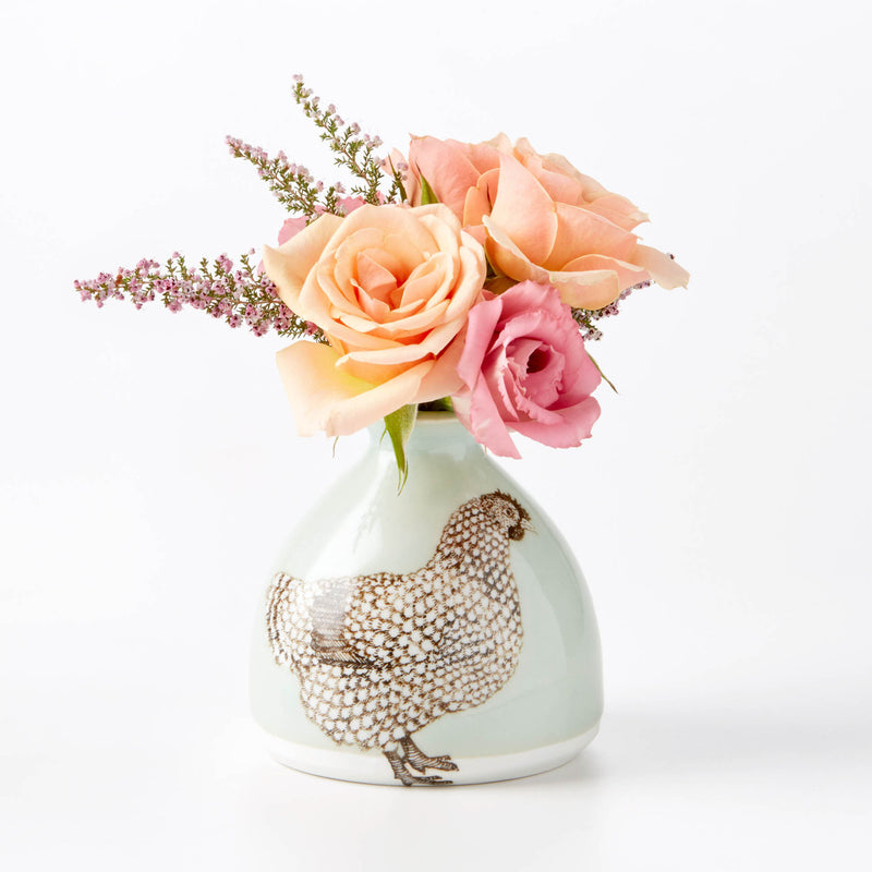 SKT Ceramics Celadon Bud Vase