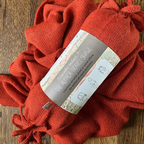 Samantha Holmes Alpaca Travel Shawl in Bag