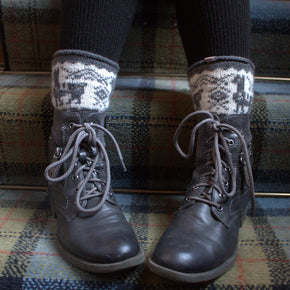 Samantha Holmes Fair Isle Bed Socks