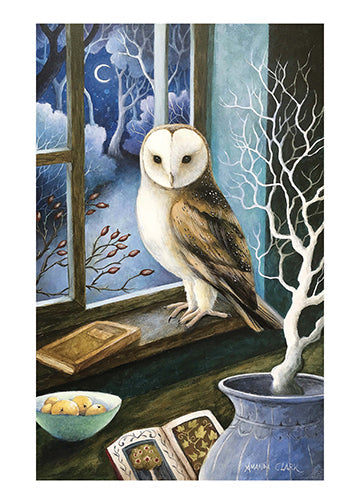 'Visitor at my Window' Card